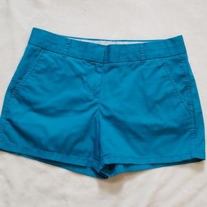 J Crew blue chino shorts